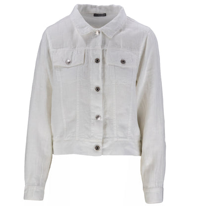 „Jeansjacke“ Leinen