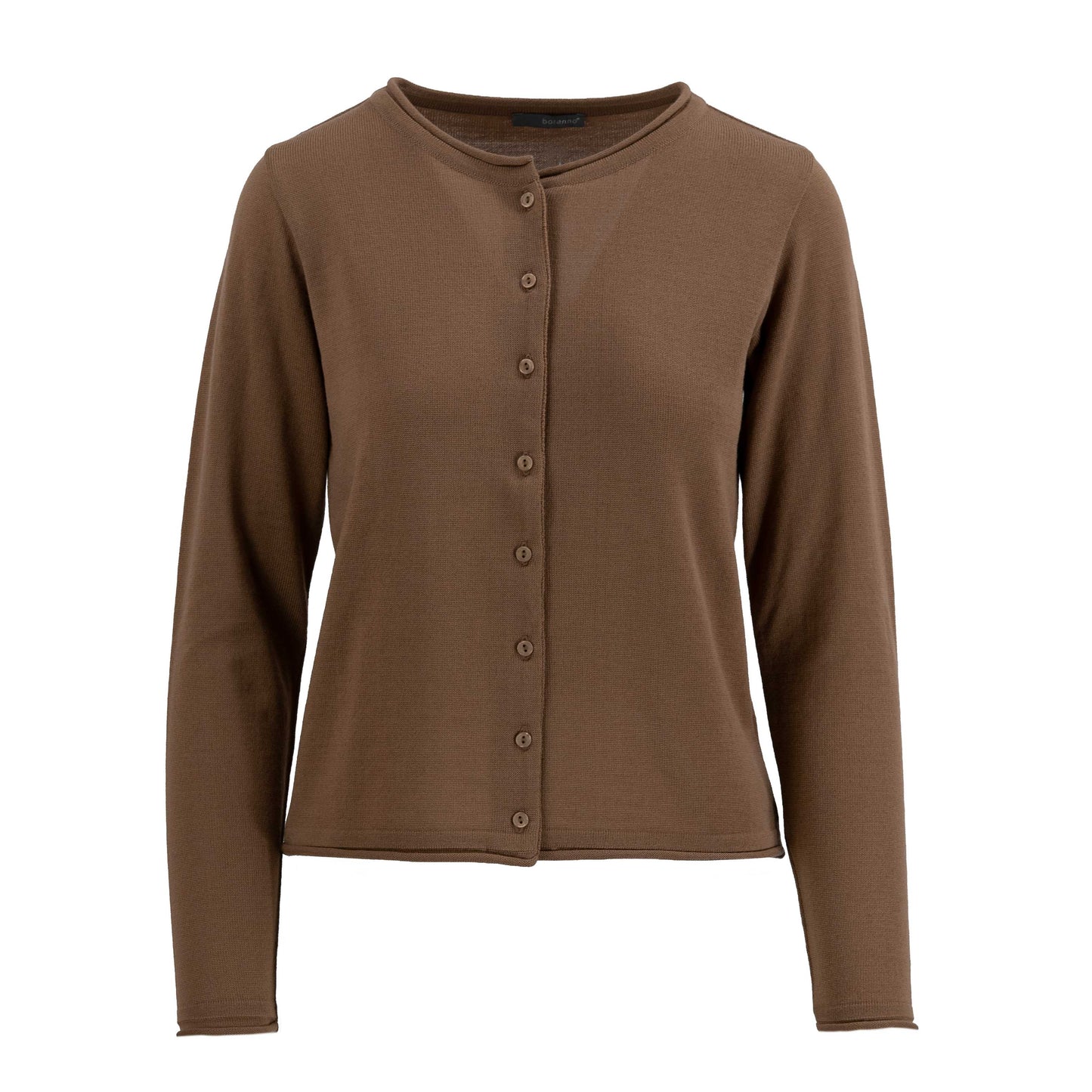 Rundhals Cardigan